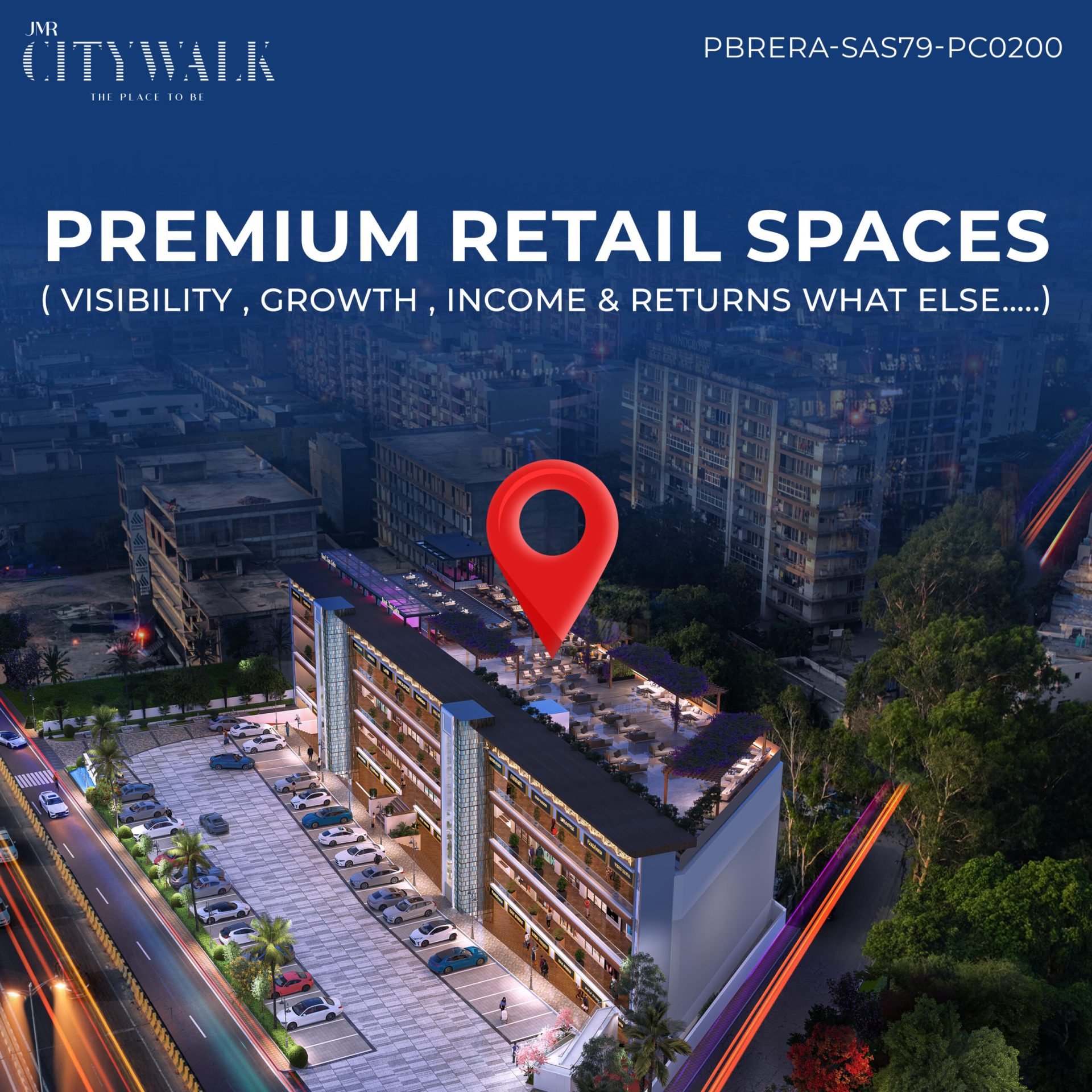 JMR City Walk - Retail Spaces