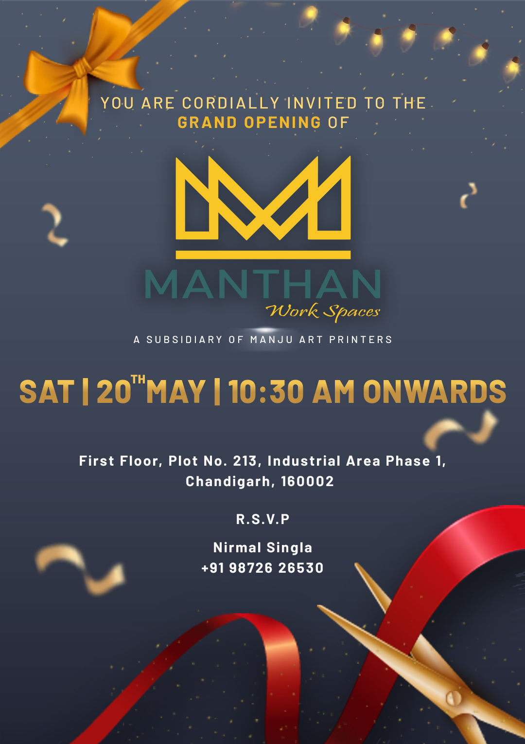 MANTHAN Work Spaces - Post
